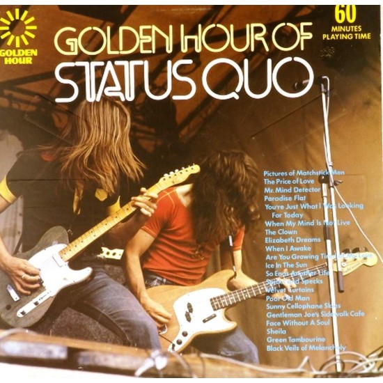 Пластинка Status Quo Golden hour of Status Quo